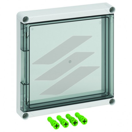 Кришка прозора з дверцями GDK 2-KT, (320х320х50мм), полікарбонат, Spelsberg